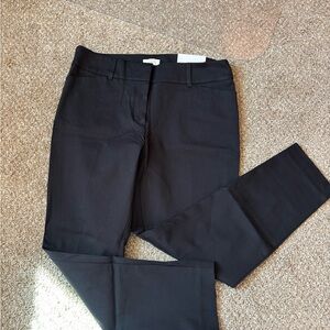 LOFT Women's Black Curvy Skinny - 12
